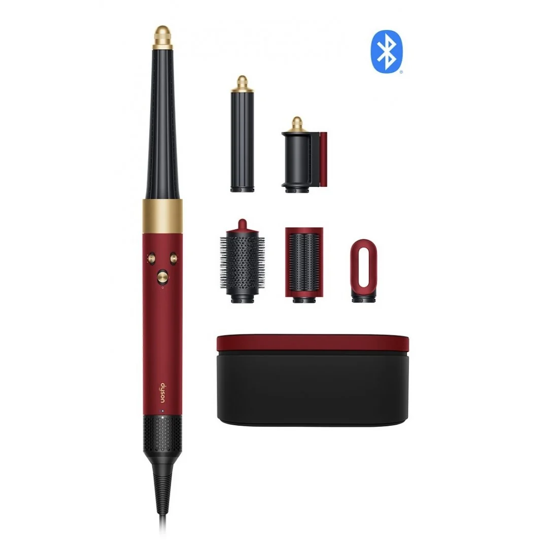 Dyson Hs08 Airwrap Id Long Red/Velvet Gold
